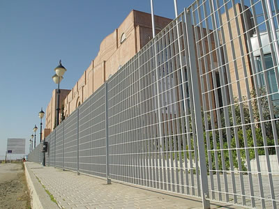 Steel Plate Fence